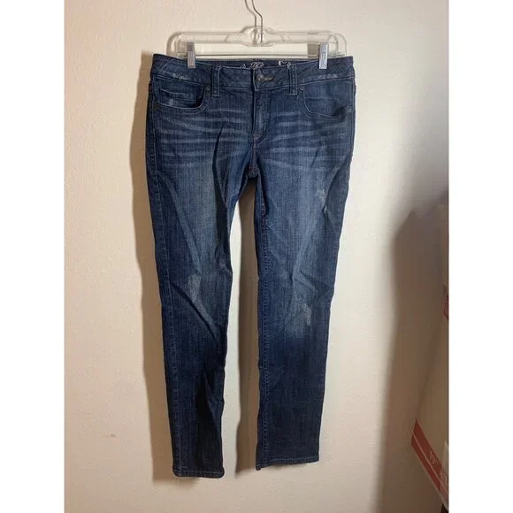 Refuge Flirty Everyday Skinny Denim Blue Jeans Women's Size 10S AD8 - Picture 1 of 5